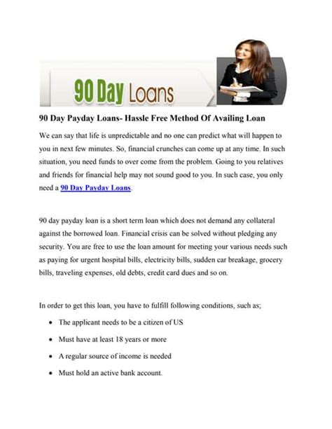 90 Day Payday Loan Calculator
